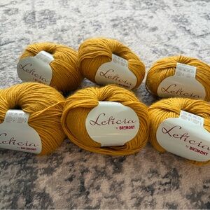 Leticia by Bremont Mustard Yarn Set